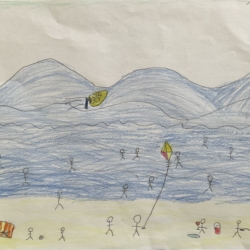 At the seaside